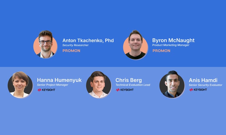 keysight promon webinar on AI in security speakers